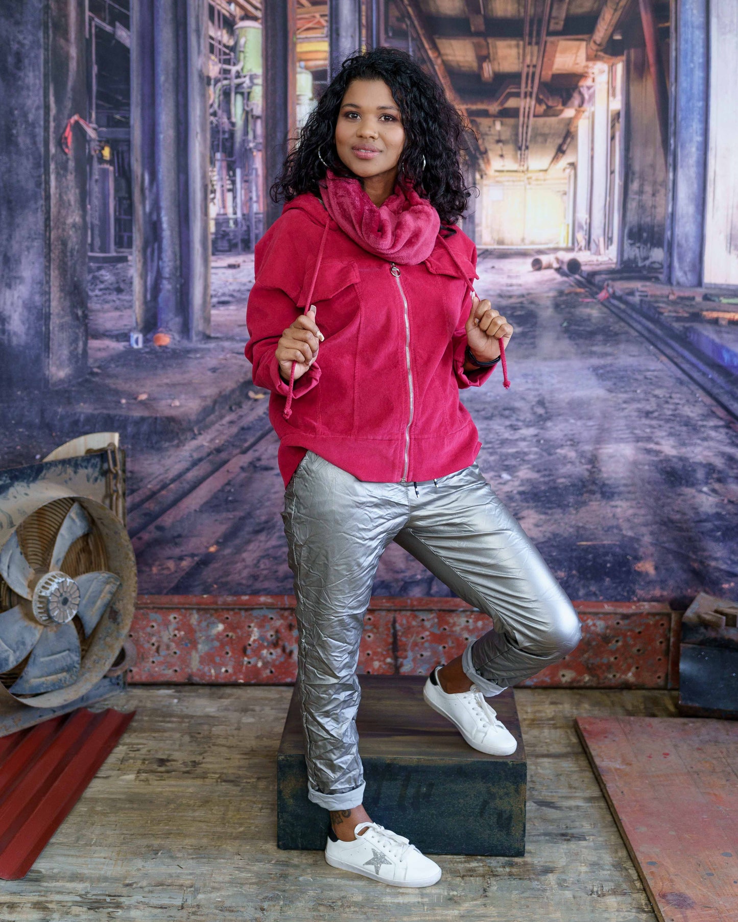 Ridge & Ready Jacket | Ruby Wine