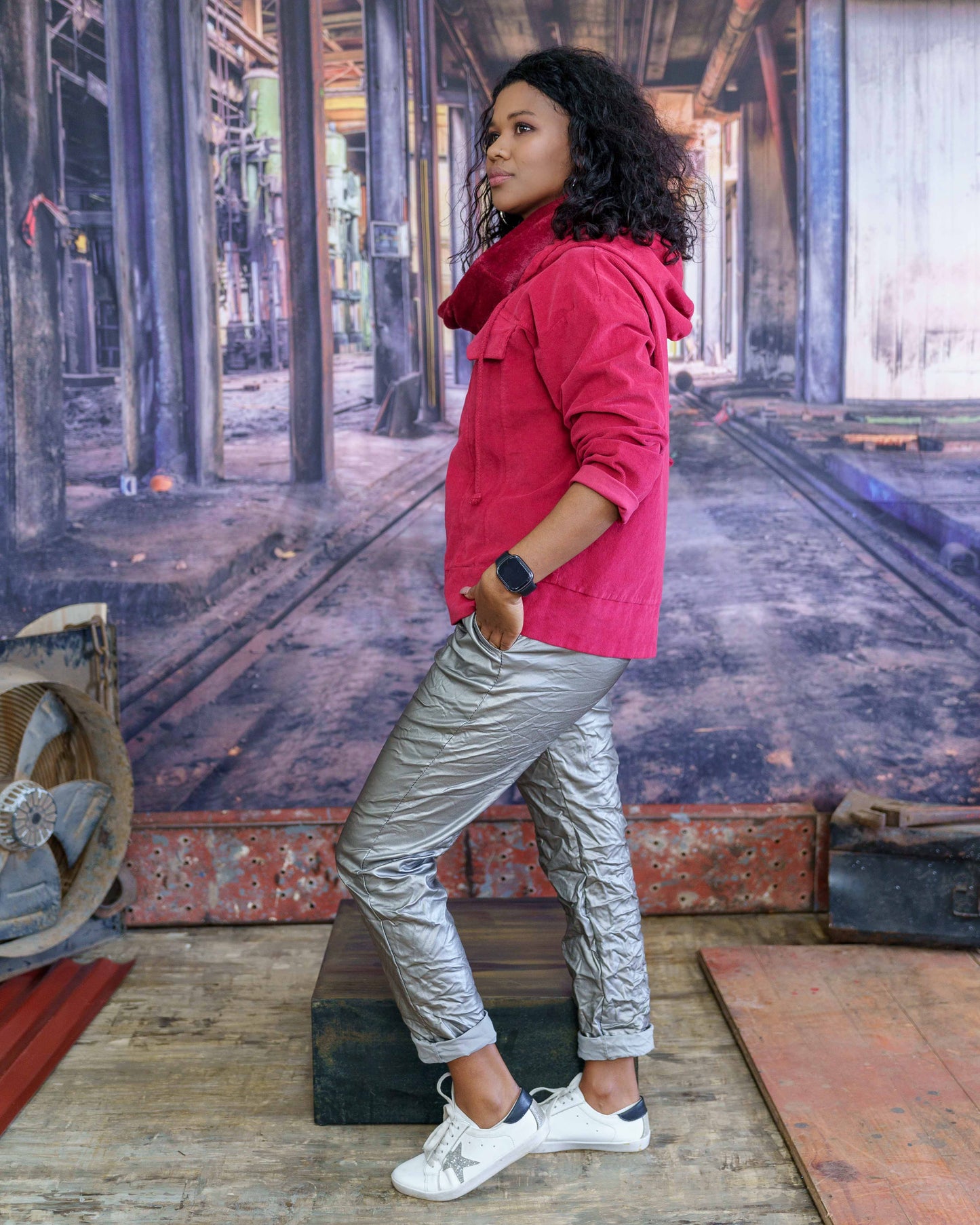 Ridge & Ready Jacket | Ruby Wine