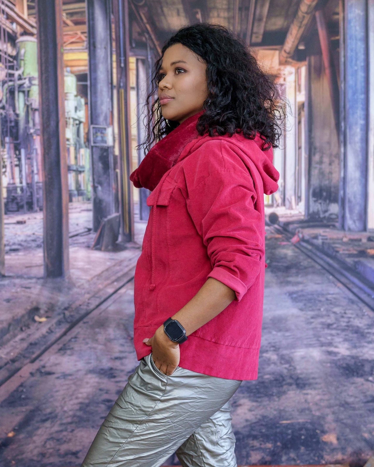 Ridge & Ready Jacket | Ruby Wine