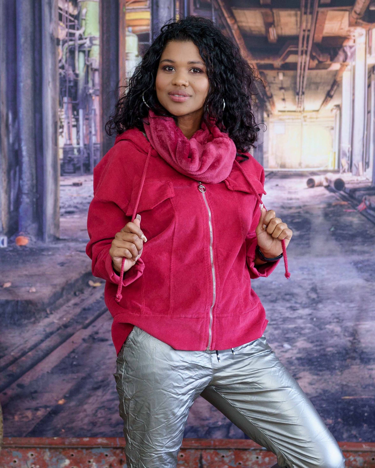 Ridge & Ready Jacket | Ruby Wine