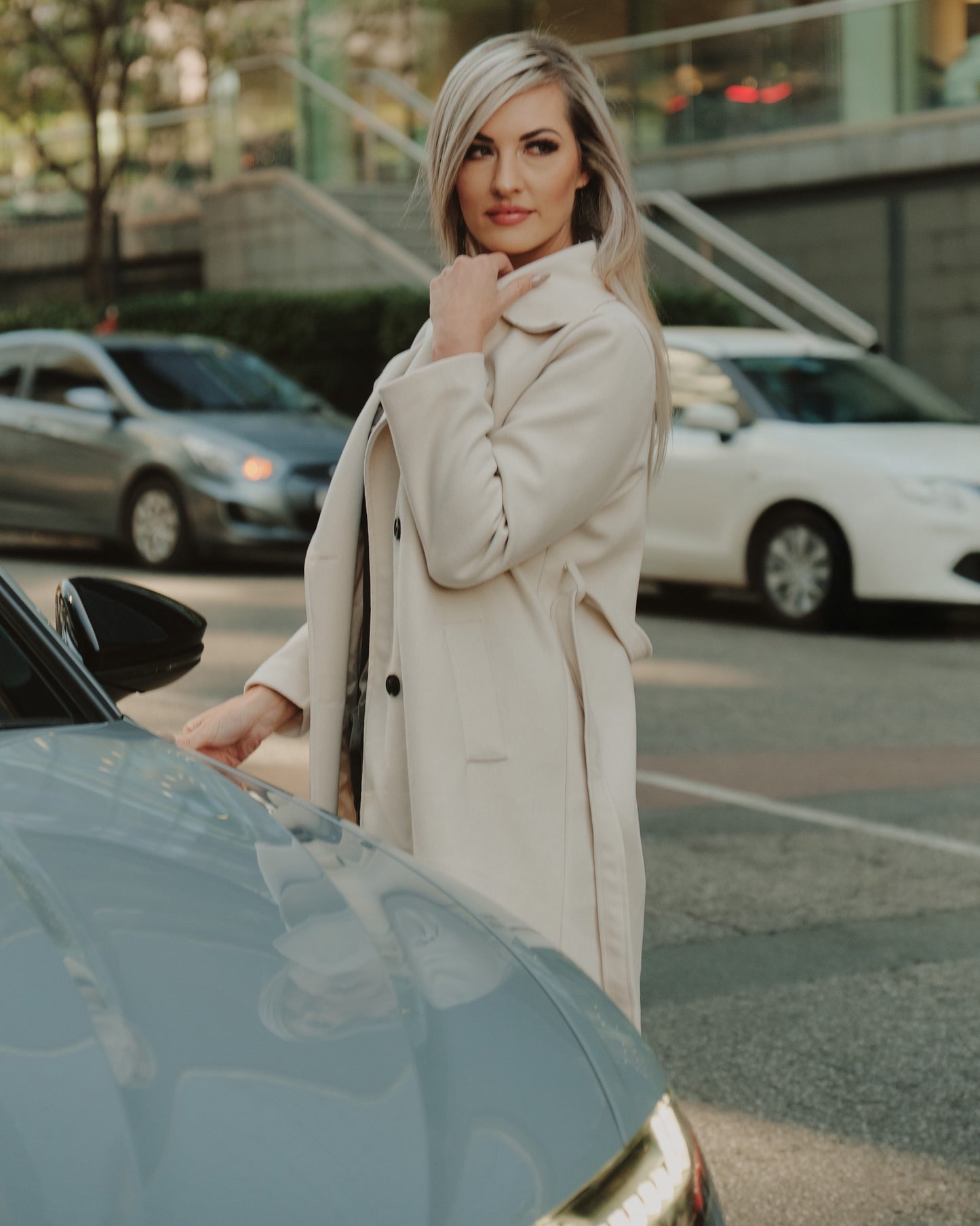 Roaming Around Coat | Ivory
