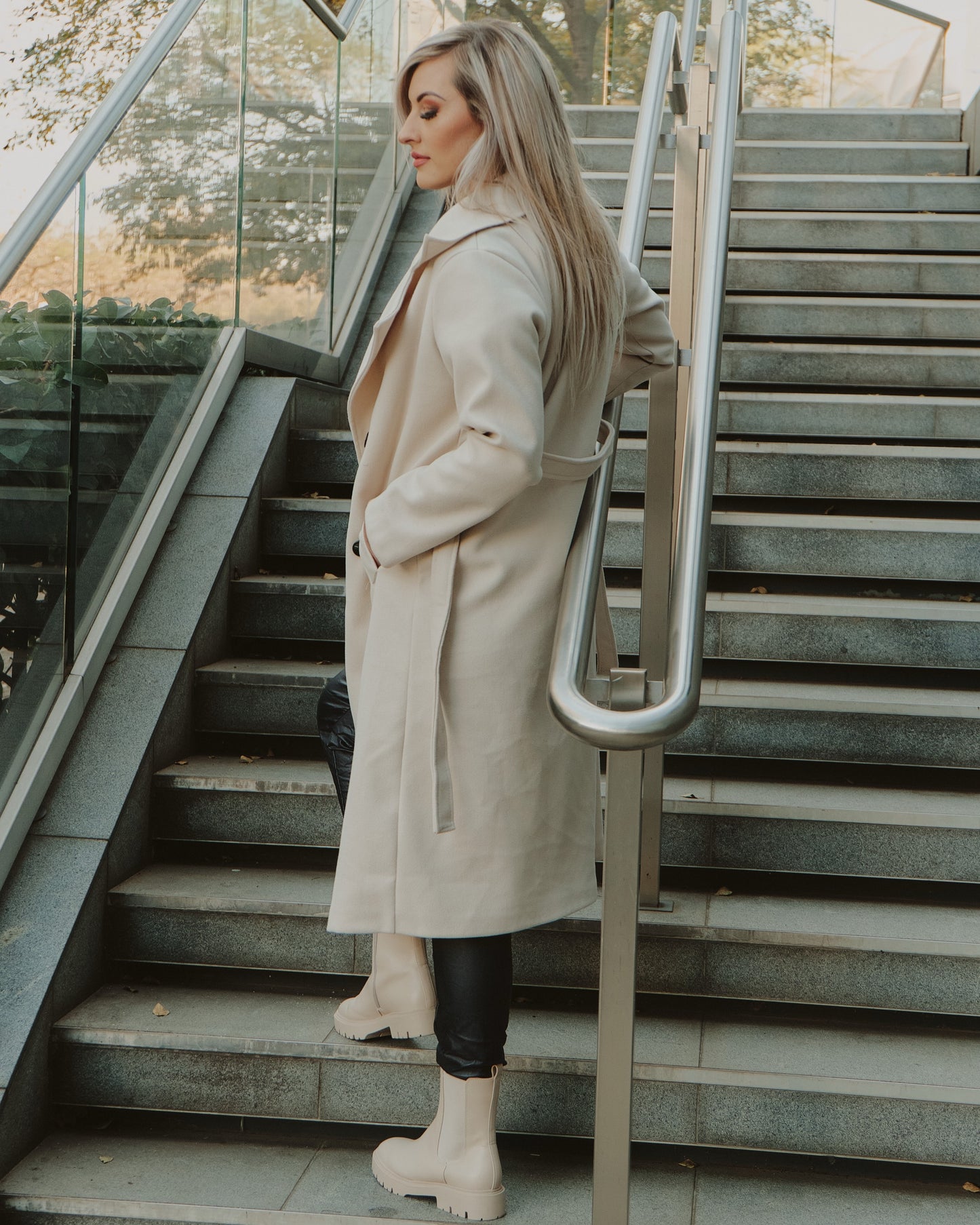 Roaming Around Coat | Ivory