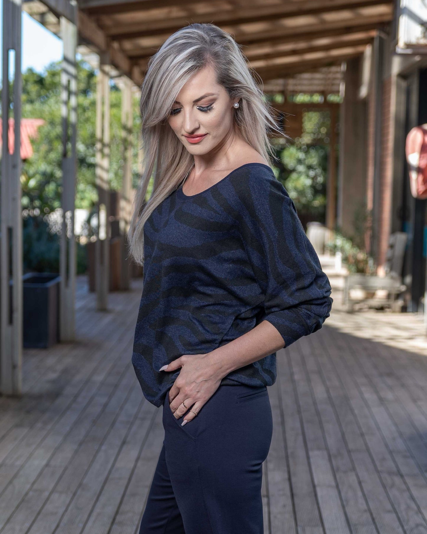 Run Wild Knit | Navy
