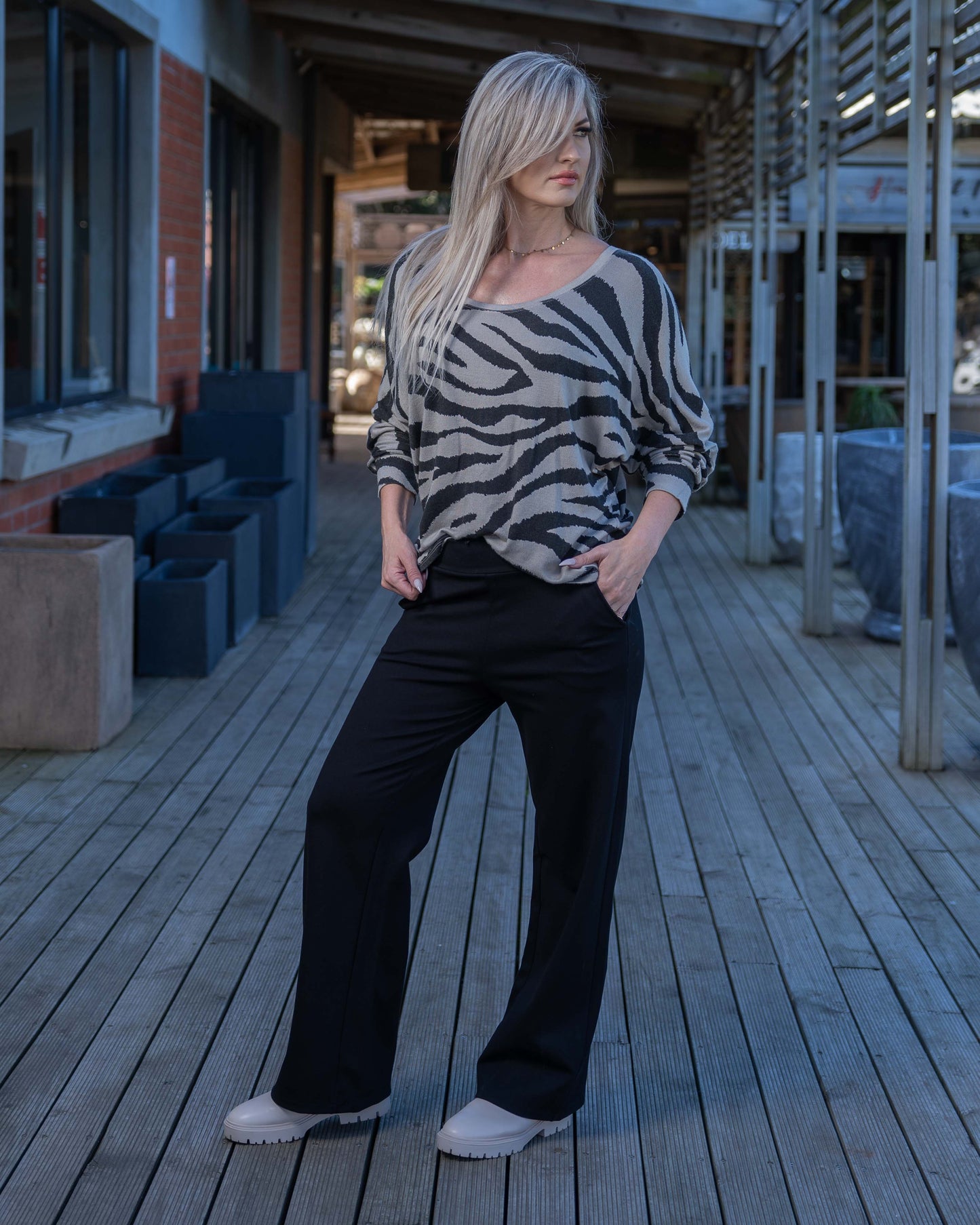 Run Wild Knit | Taupe