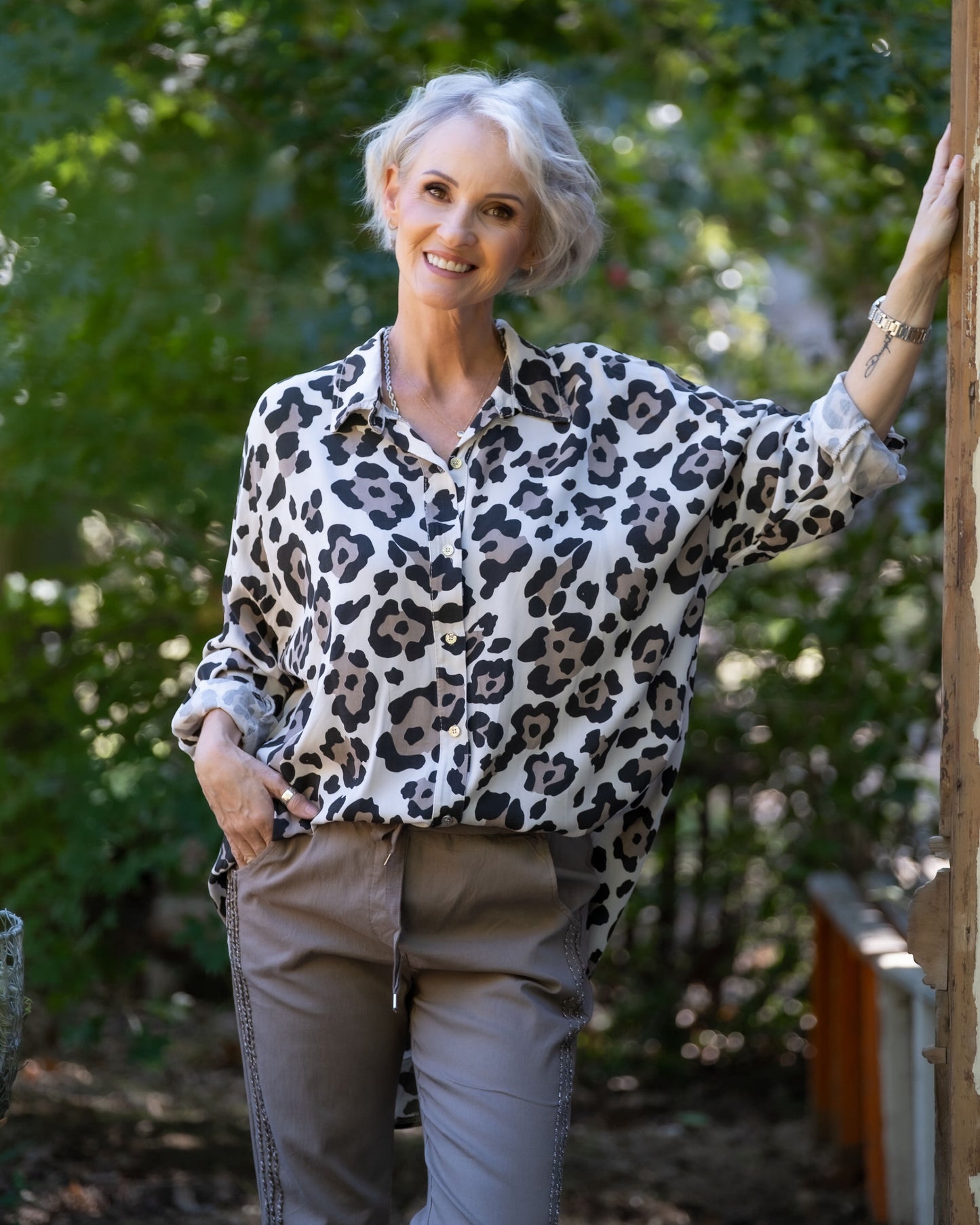 Safari Sunset Shirt | Beige