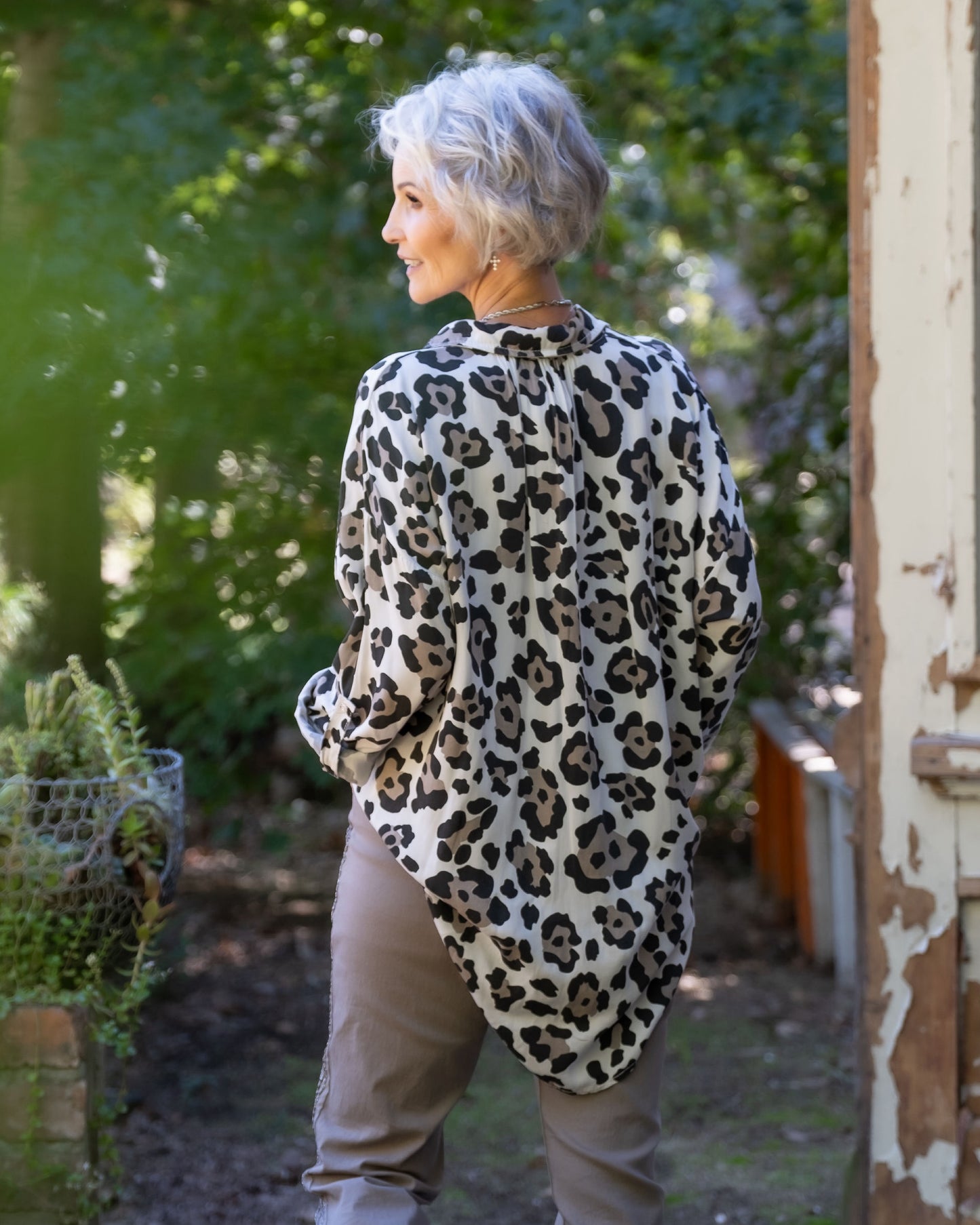 Safari Sunset Shirt | Beige