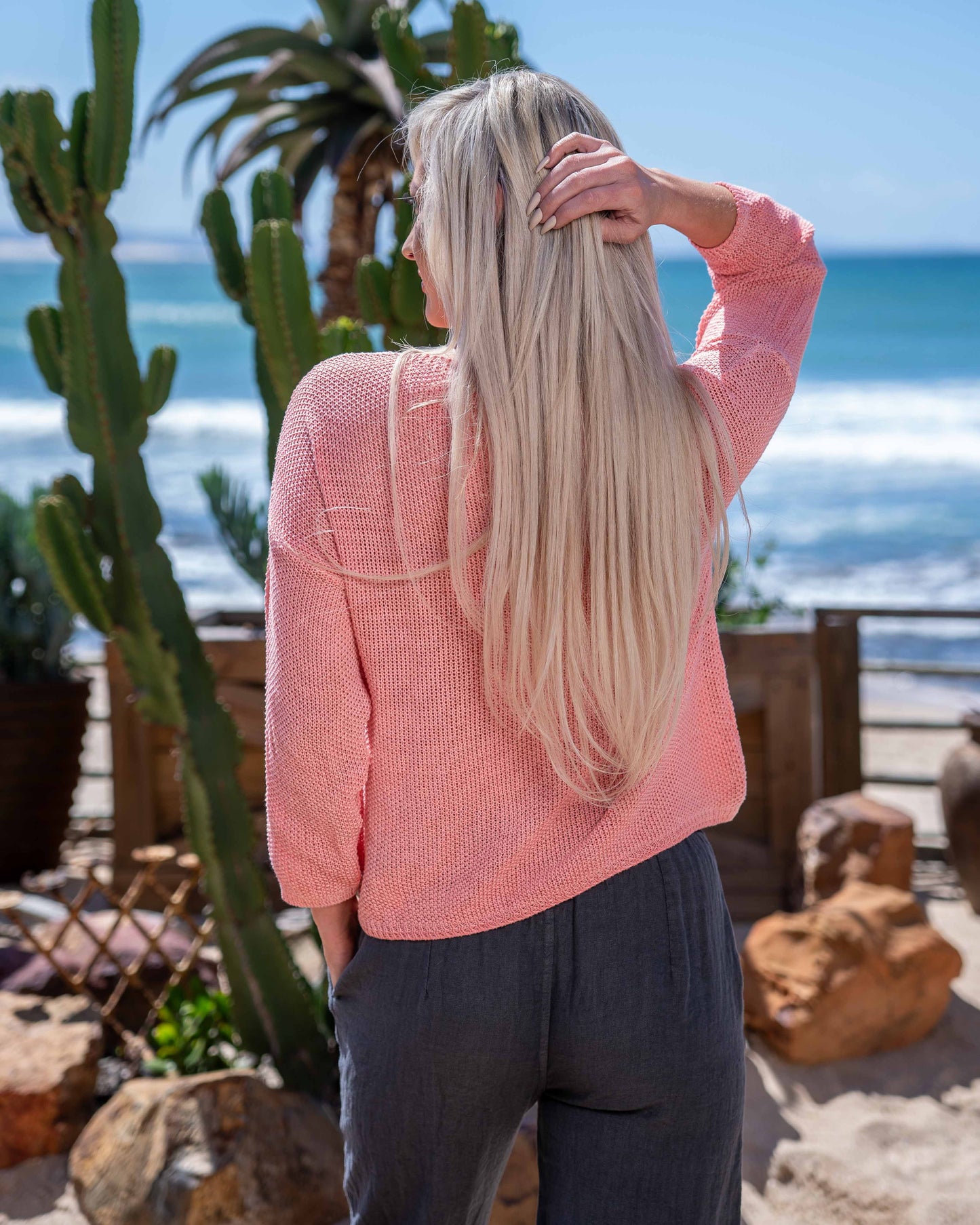 Senatra Knit | Salmon