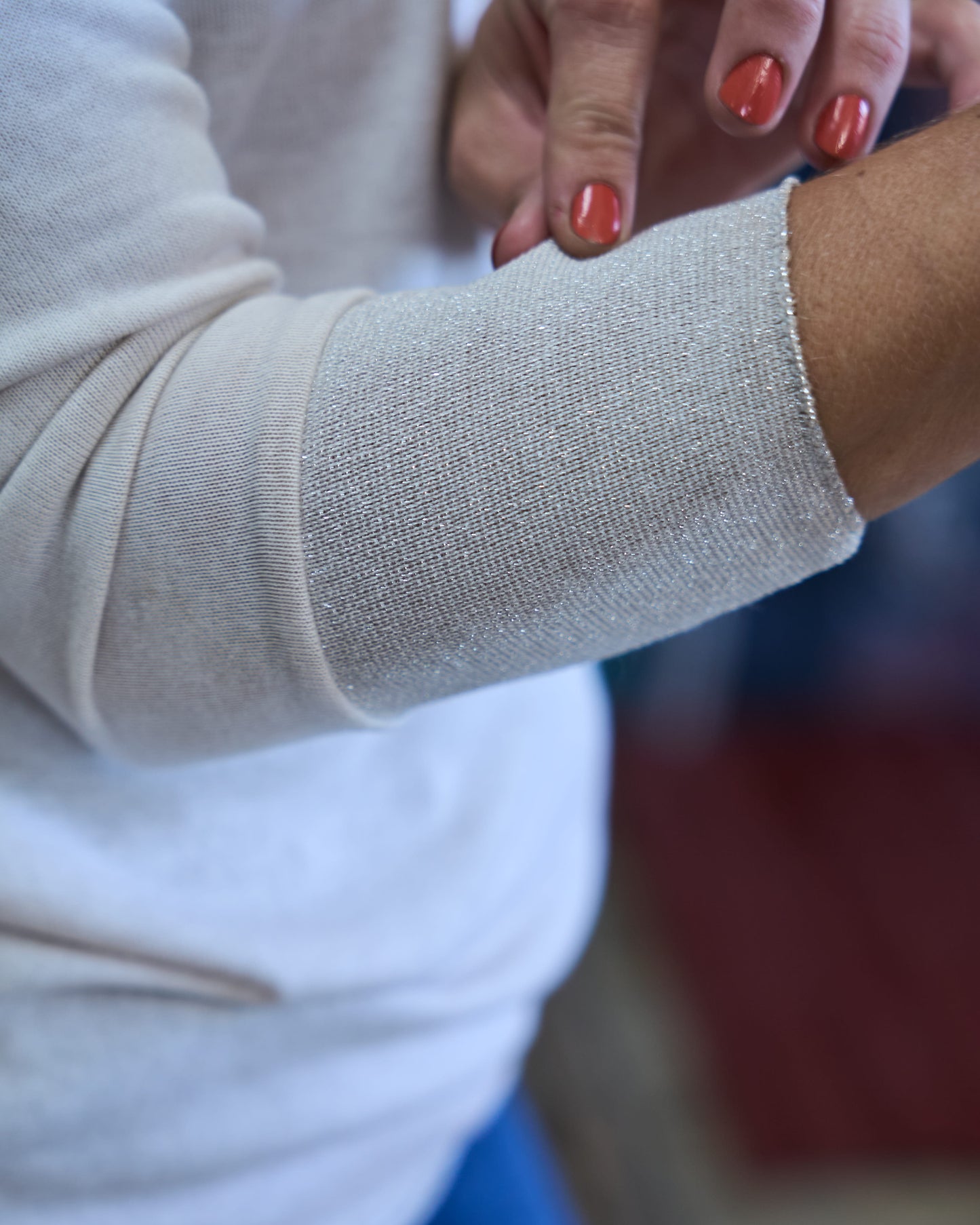 Silver Lining Knits | Beige