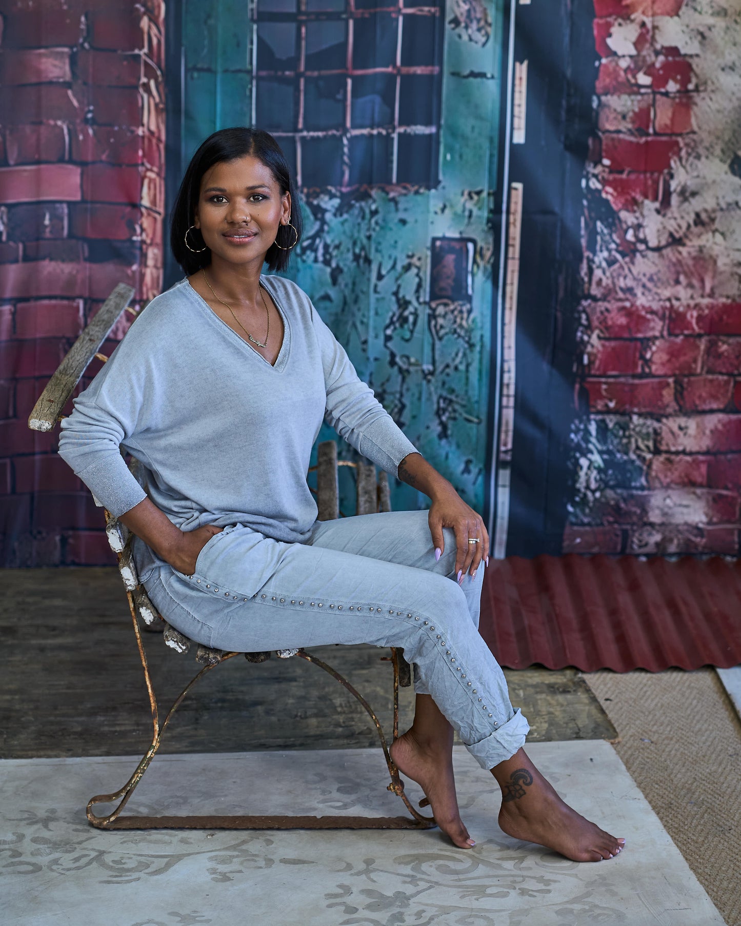 Silver Lining Knits | Light Grey