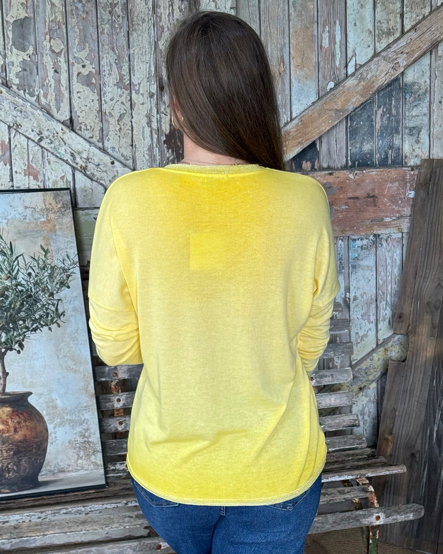Silver Lining Knits | Yellow