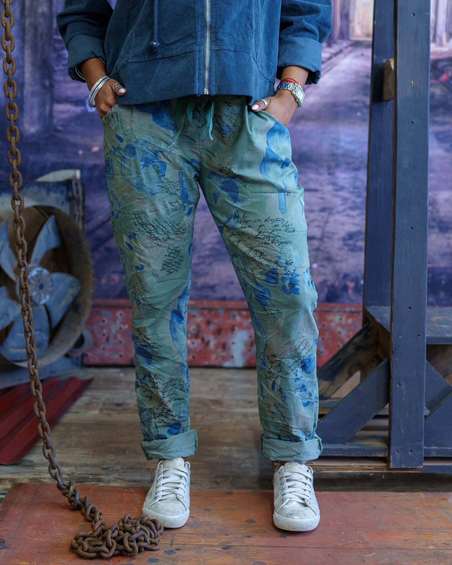 Slow Burn Drawstring Pants | Olive