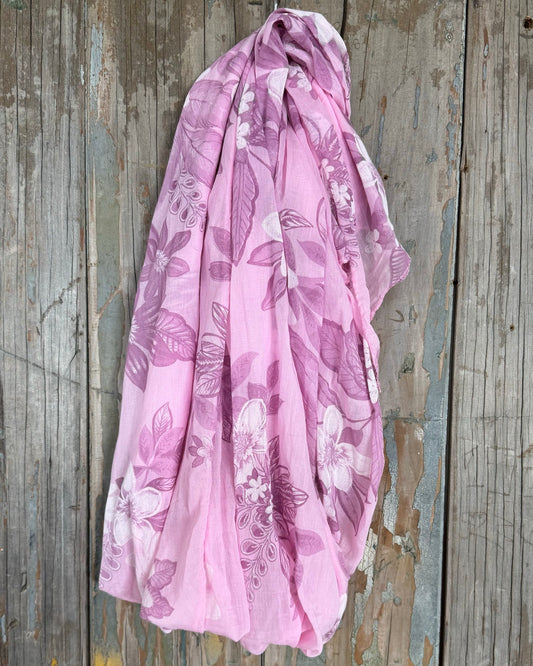 Soft Whispers Scarf | Pink