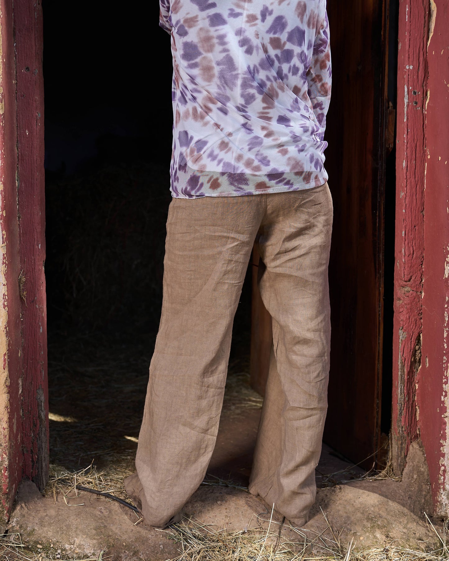 Heart Beating Mesh Top | Polka