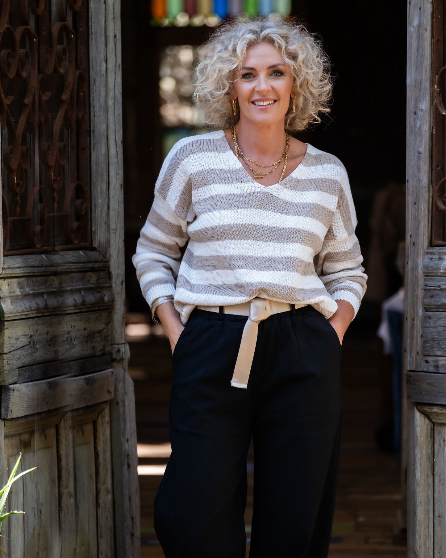 Twilight Tides Knit | Stone