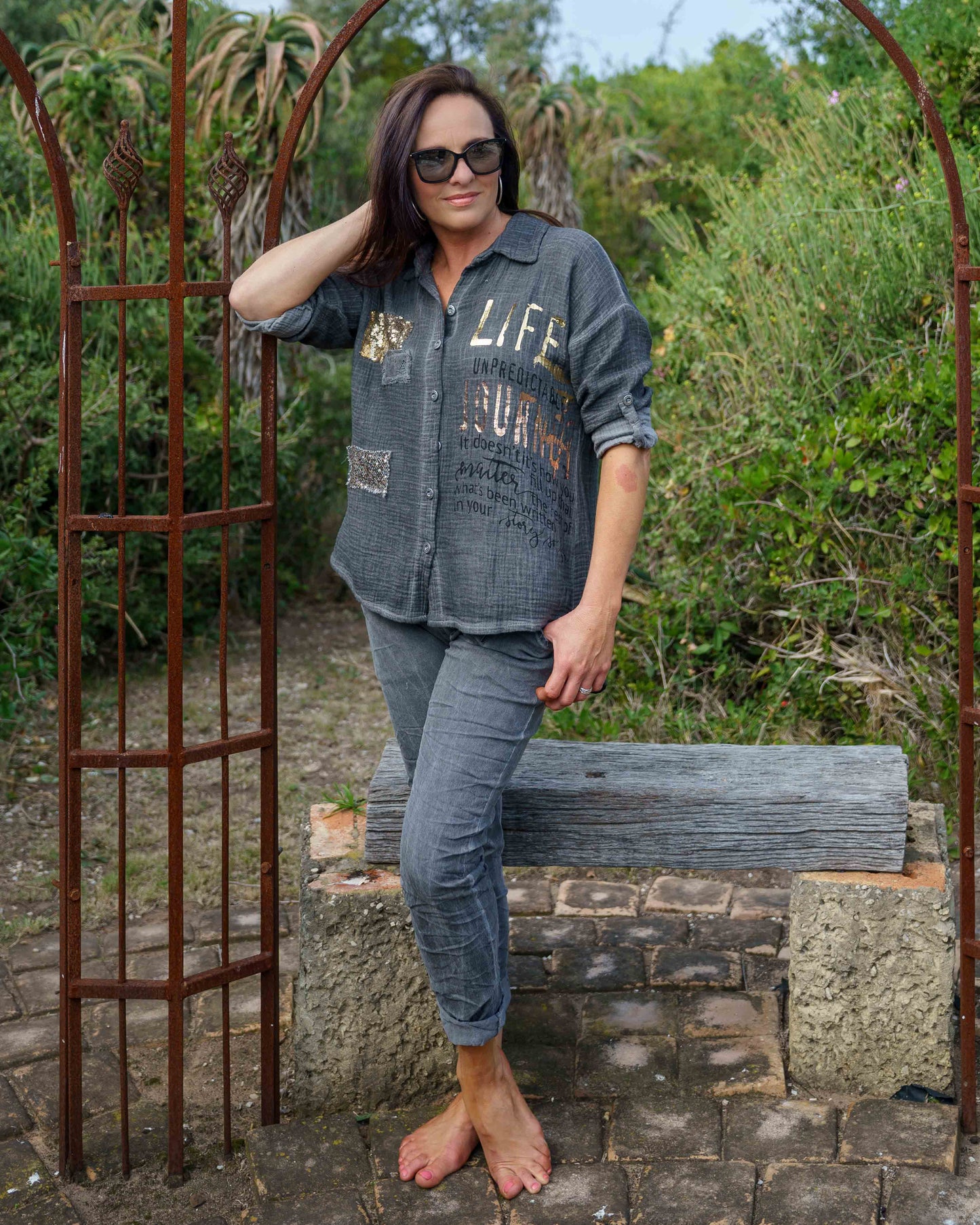 Unpredictable Life Shirt | Grey
