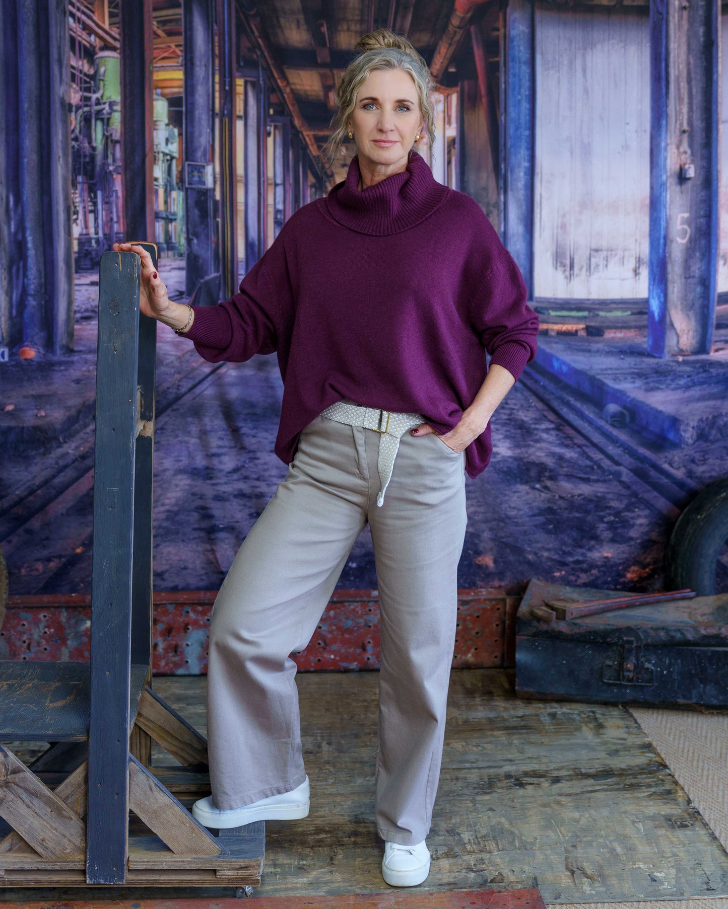 Warm Feelings Knit | Burgundy