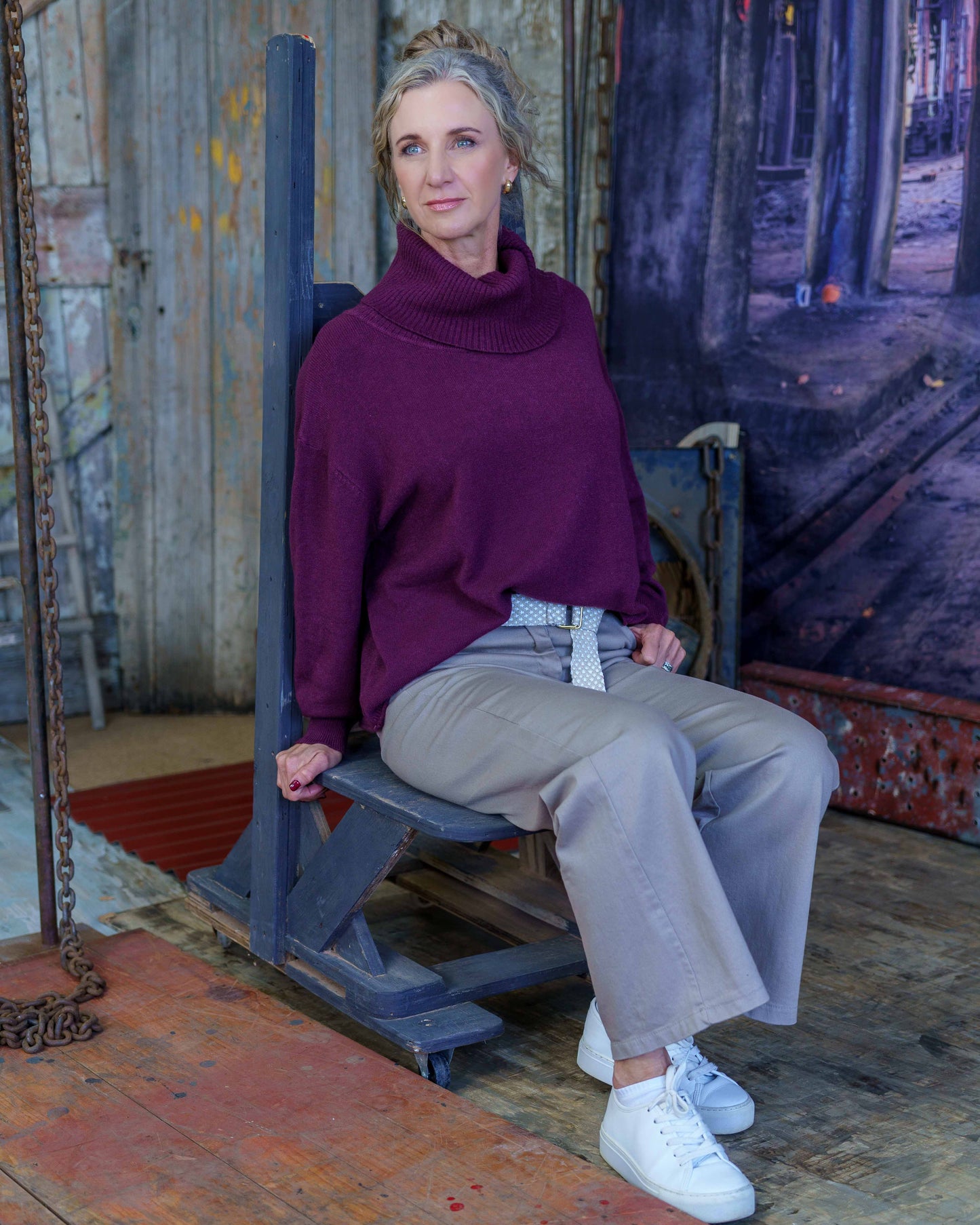 Warm Feelings Knit | Burgundy