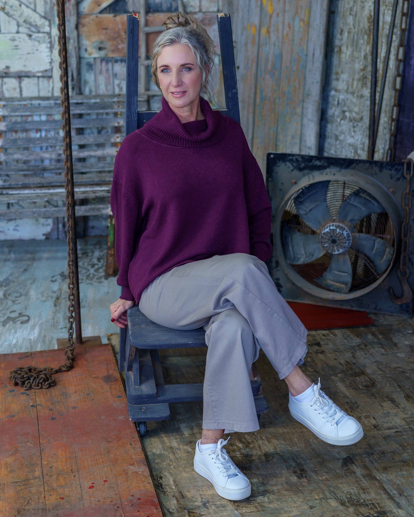 Warm Feelings Knit | Burgundy