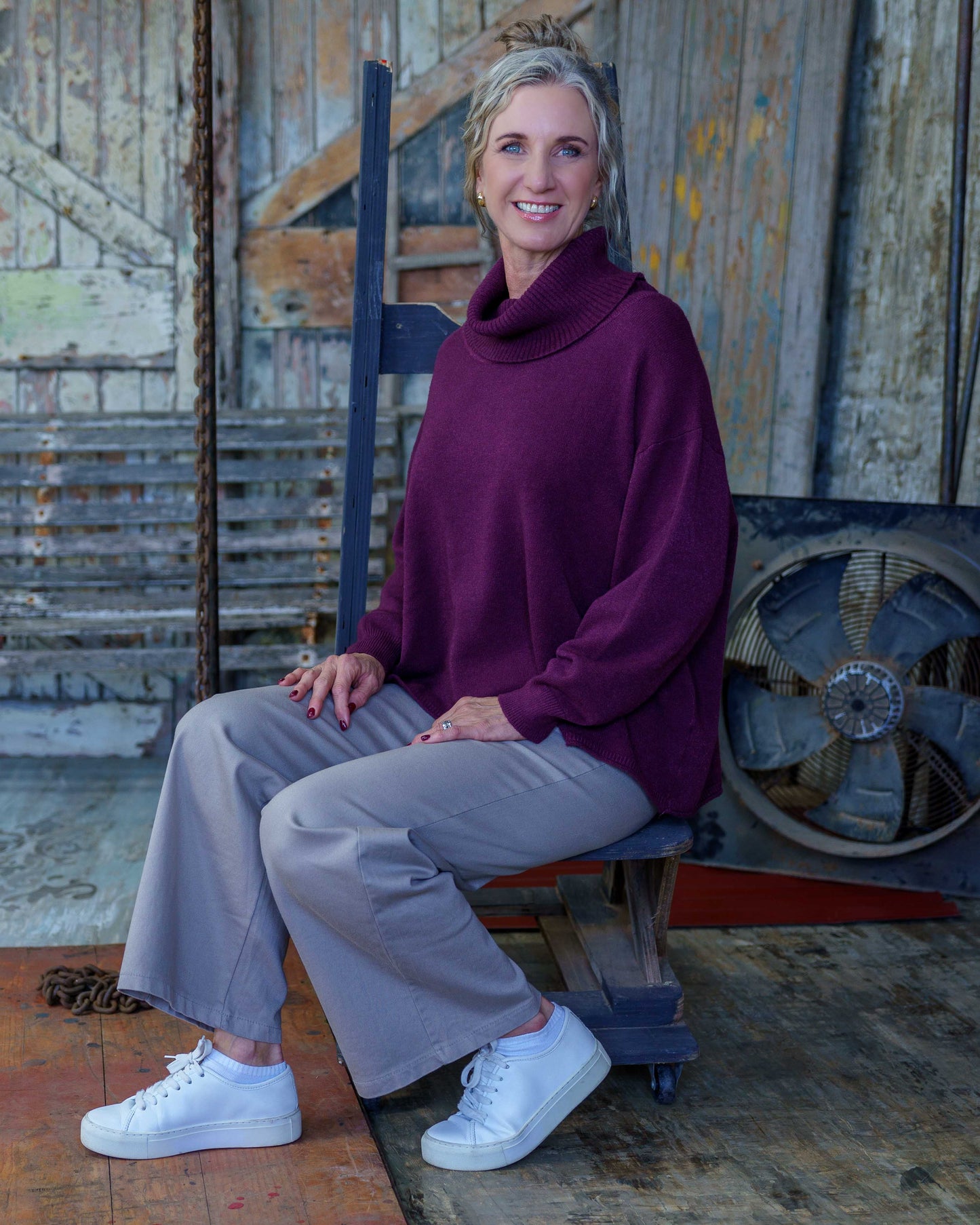Warm Feelings Knit | Burgundy