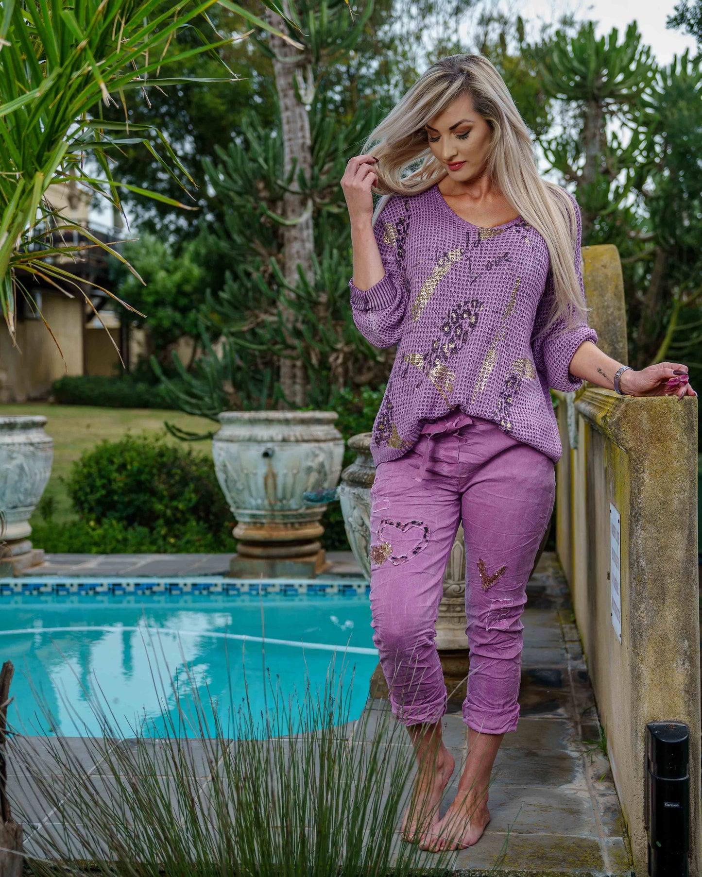 Wild Love Knit | Dusty Lavender