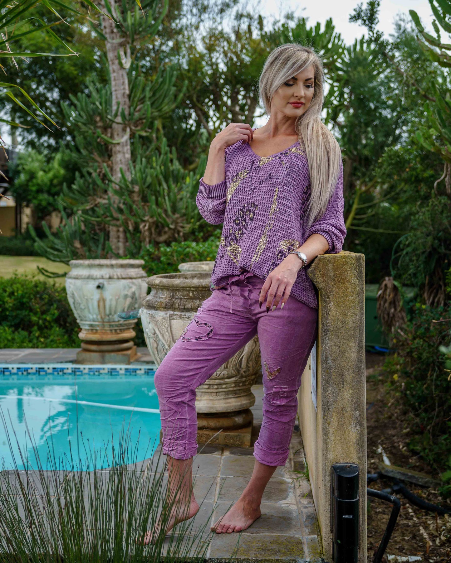 Wild Love Knit | Dusty Lavender