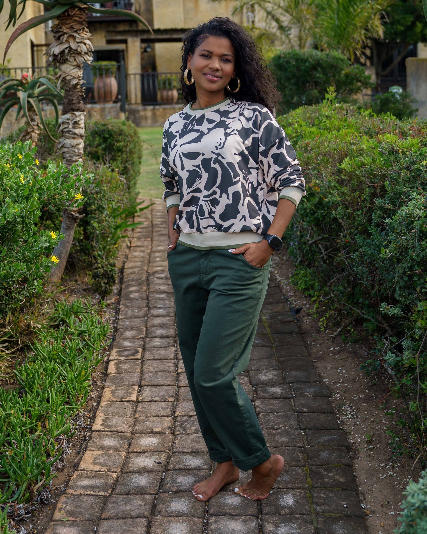 Wild About You Top | Olive