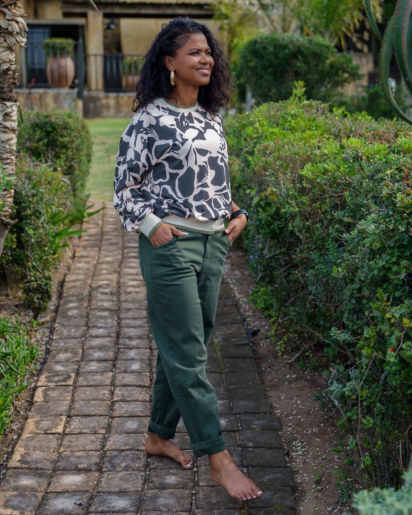 Wild About You Top | Olive