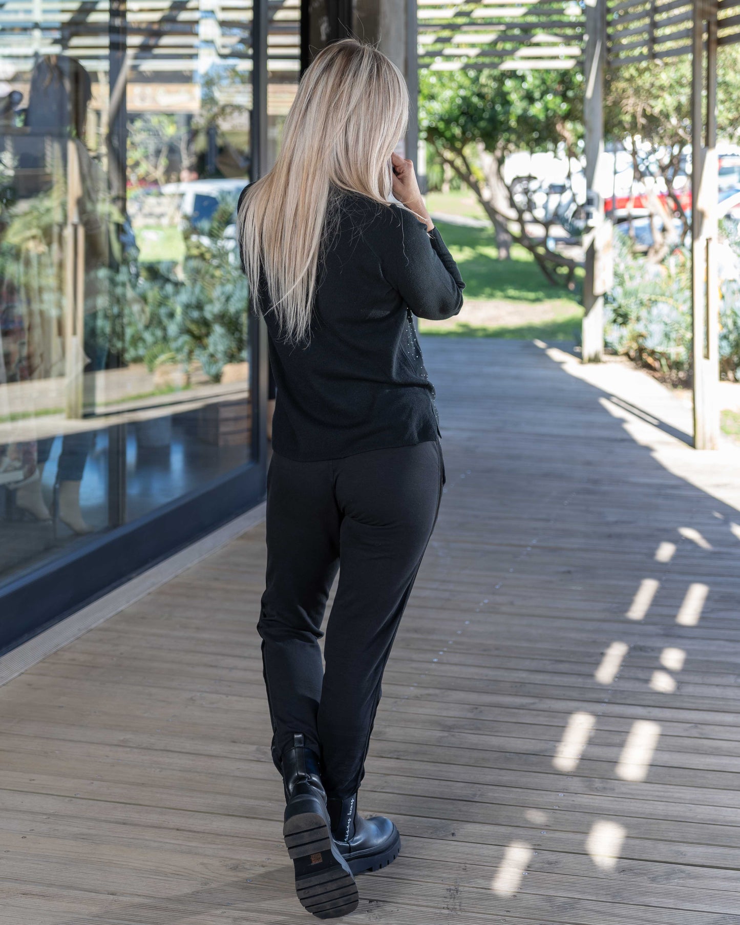 Wish Upon A Star Knit | Black