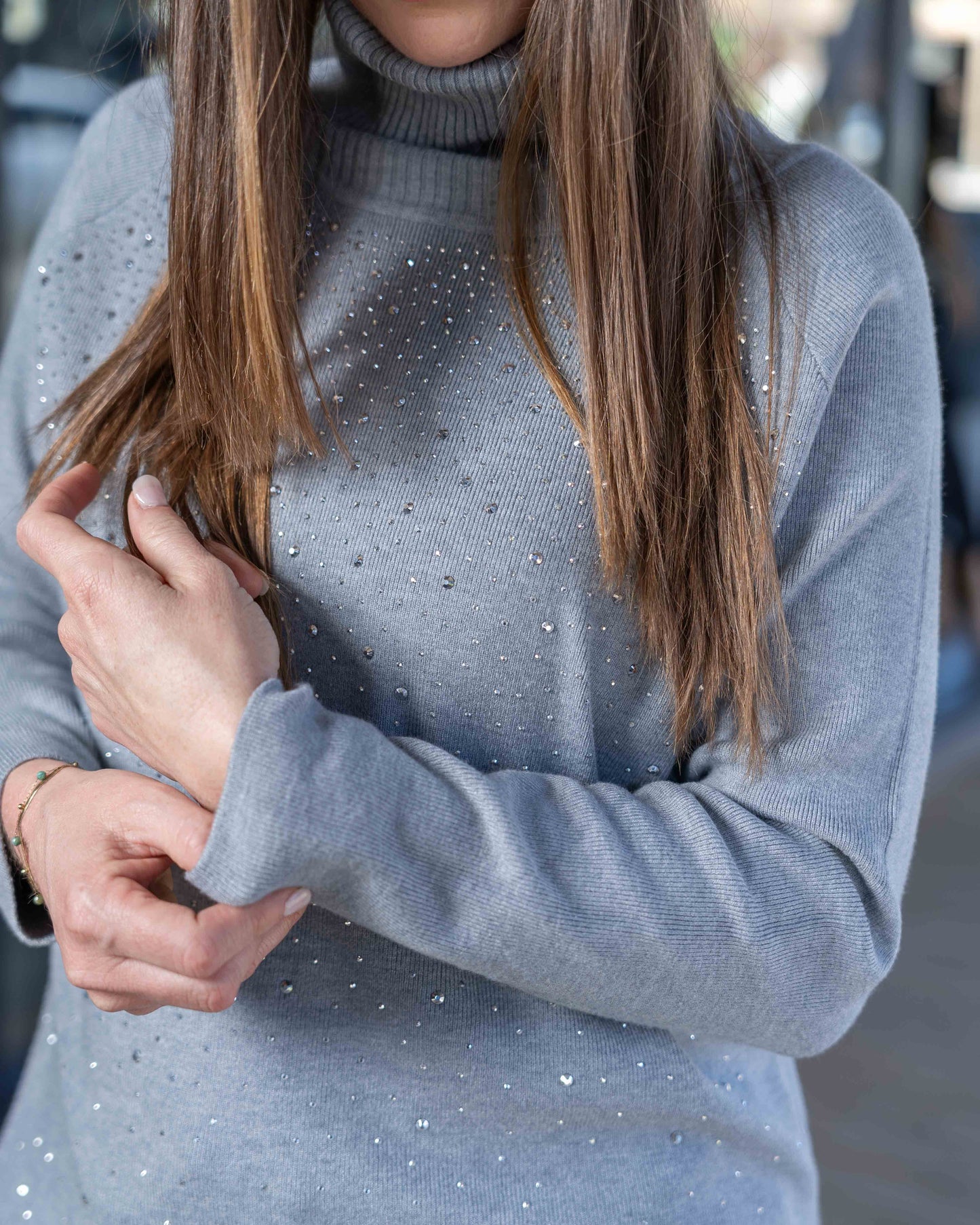 Wish Upon A Star Knit | Grey