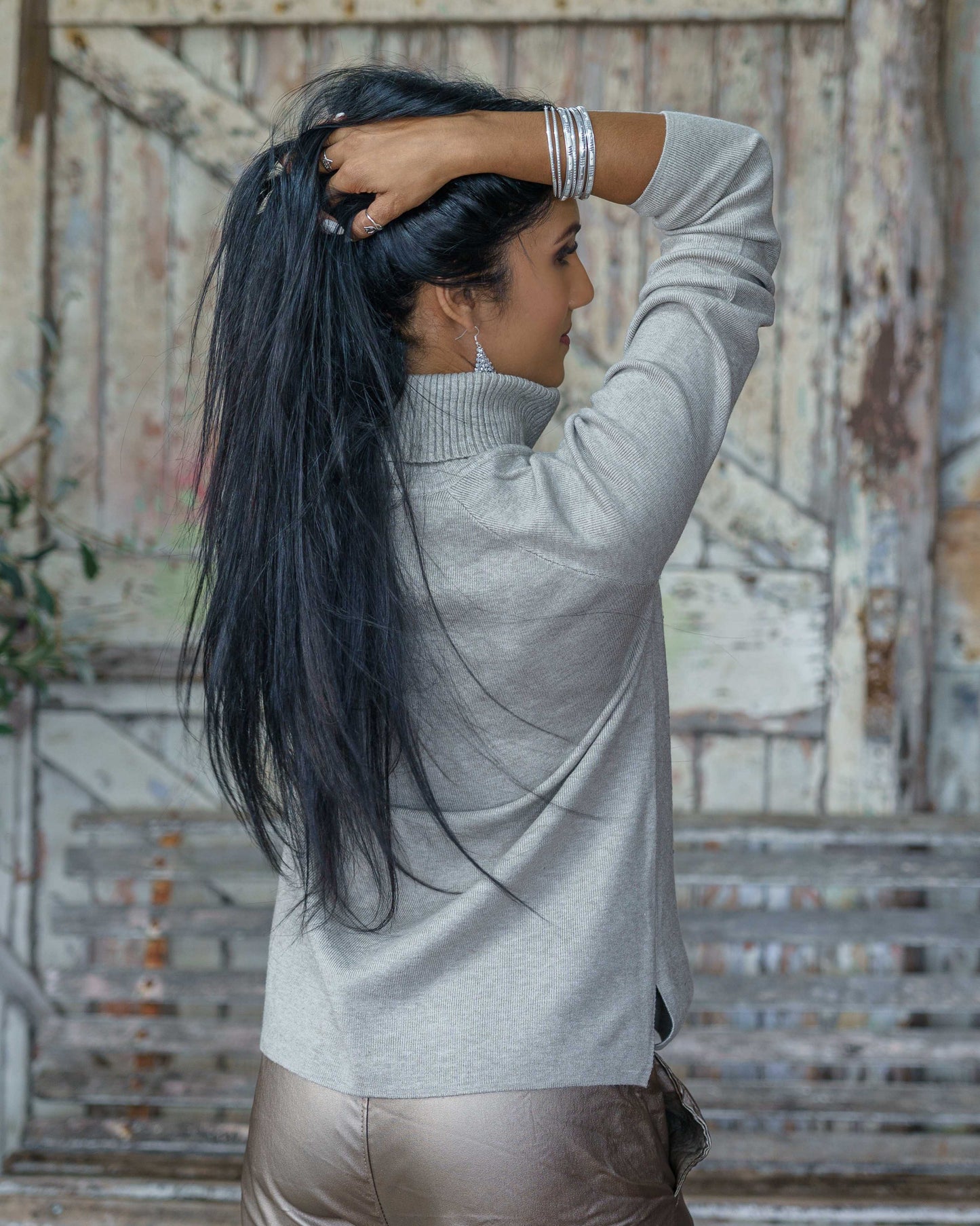 Wish Upon A Star Knit | Taupe