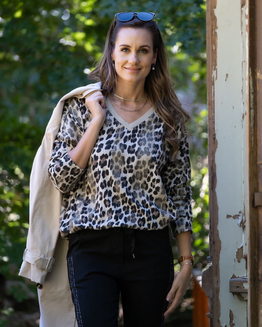 A Heart Of Gold Knit | Beige