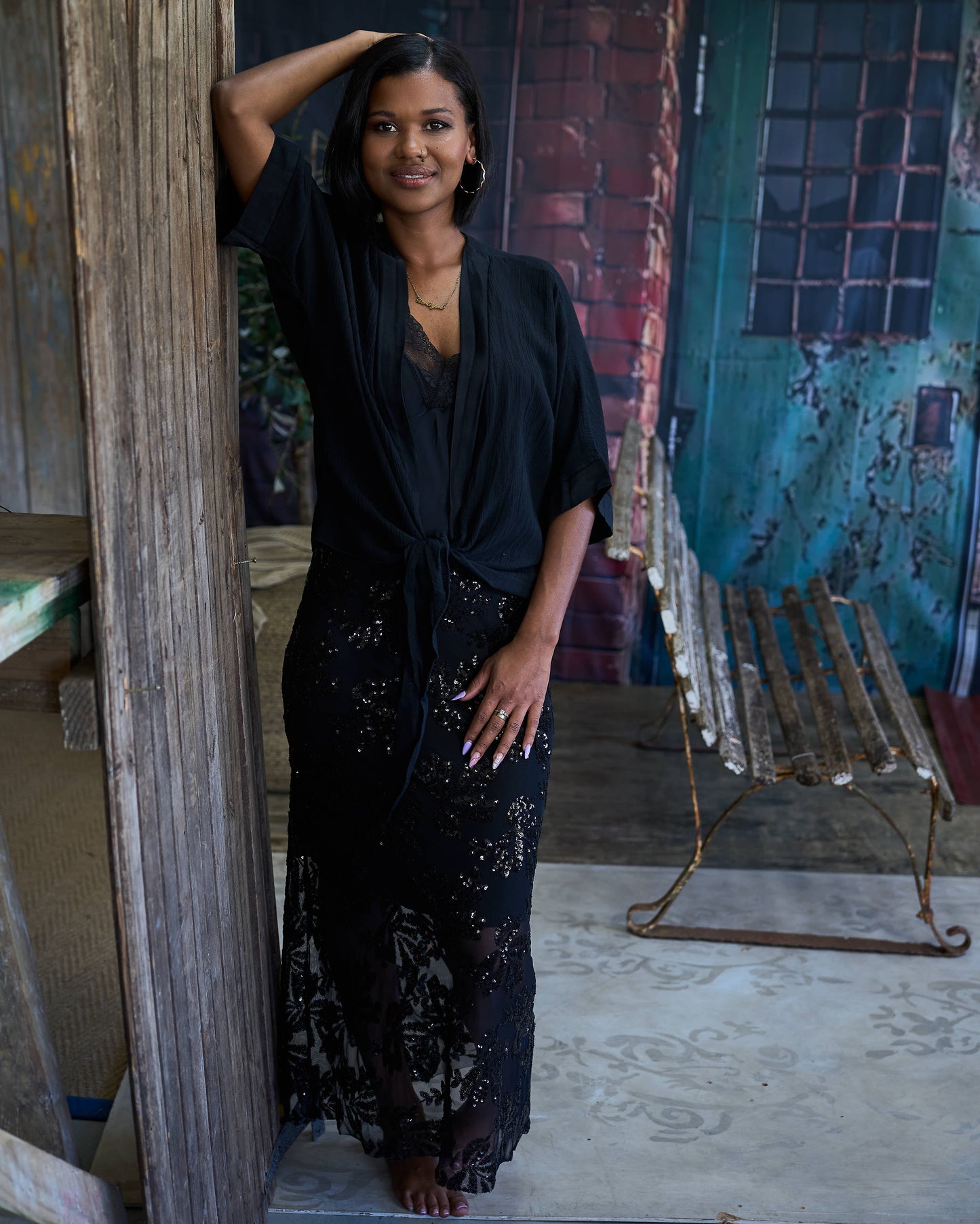 Amalfi Bolero | Black