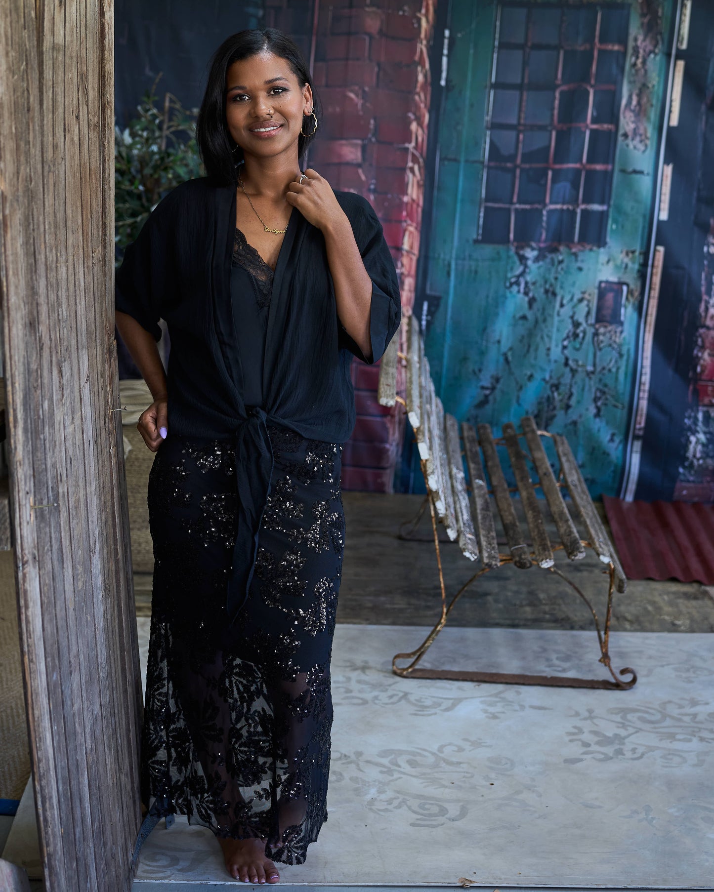 Amalfi Bolero | Black