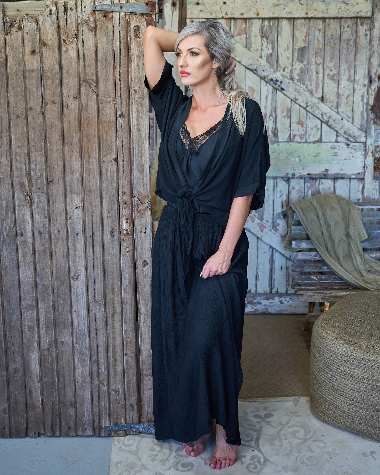 Amalfi Bolero | Black