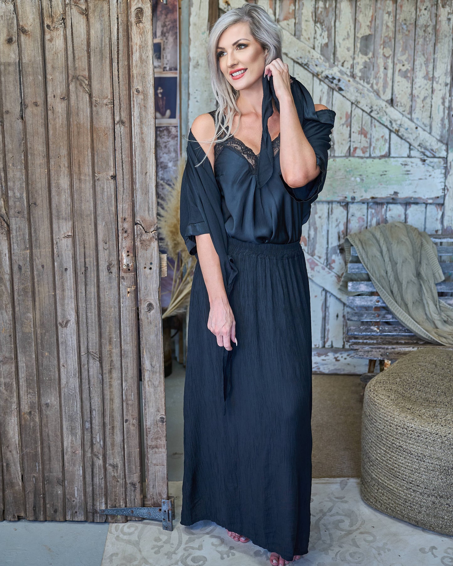 Amalfi Bolero | Black