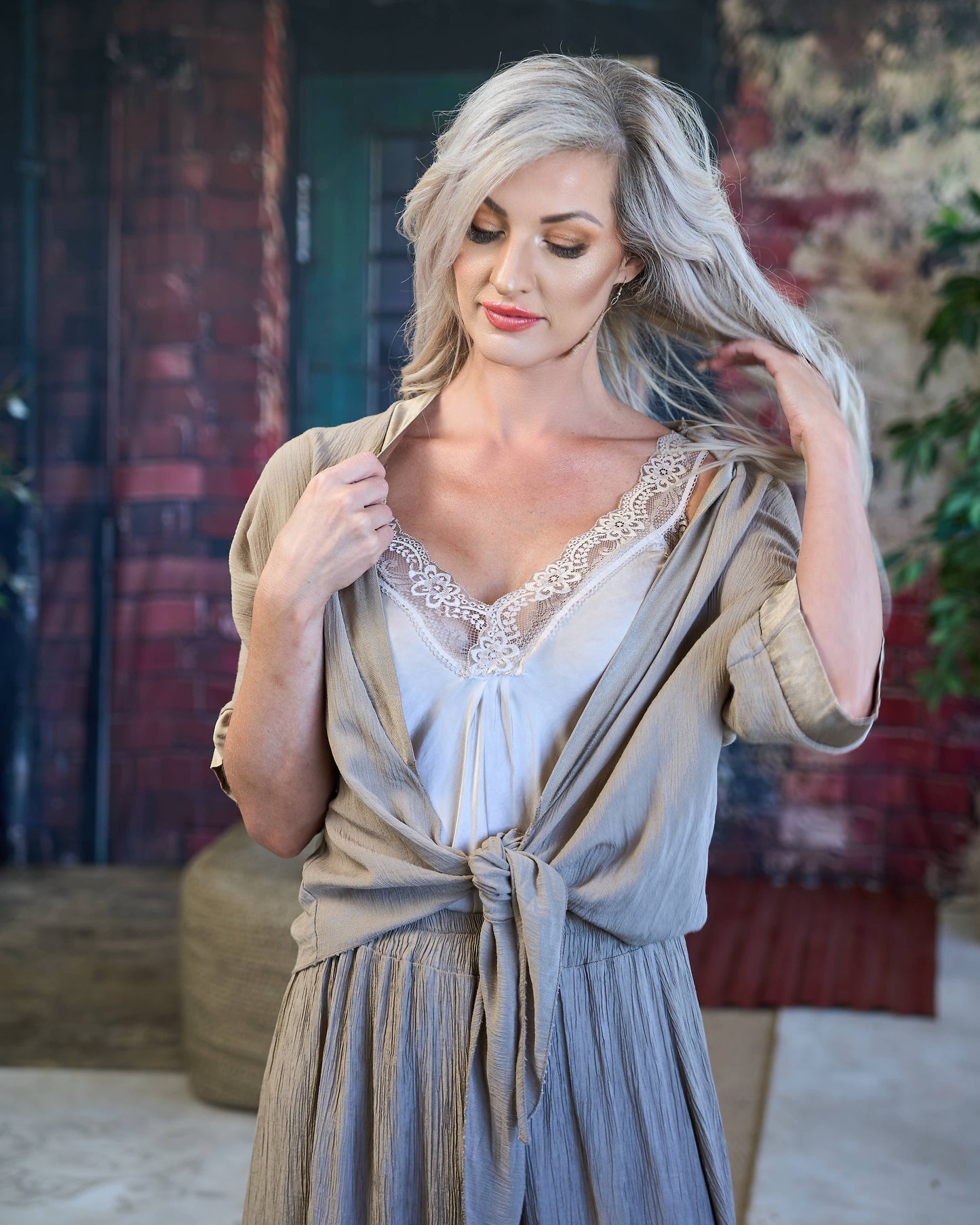 Sahara Soft Skirt | Gold