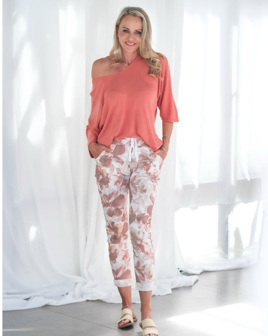 Amélie Knit | Coral