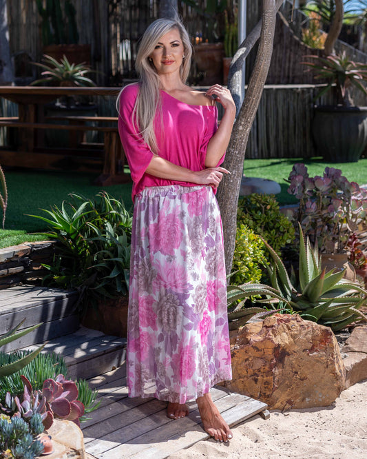 Palm Springs Skirt | Pink