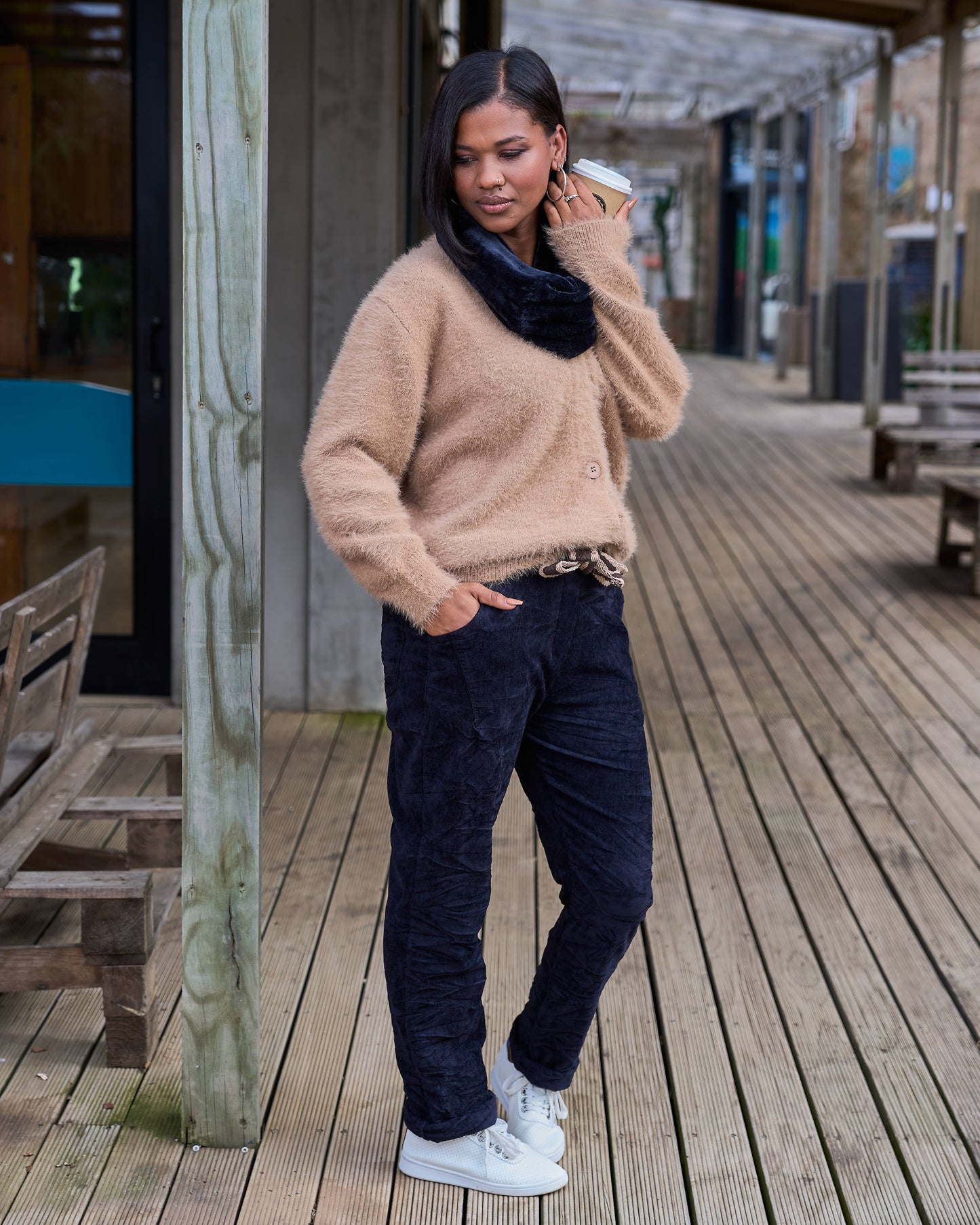 Angel Knit Cardigan | Taupe