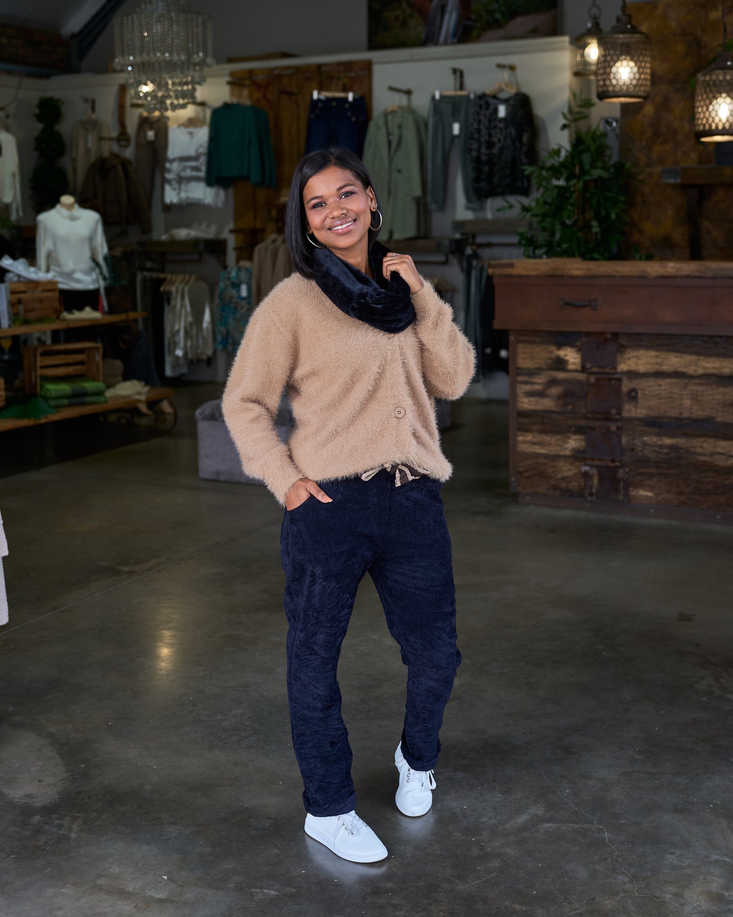 Angel Knit Cardigan | Taupe