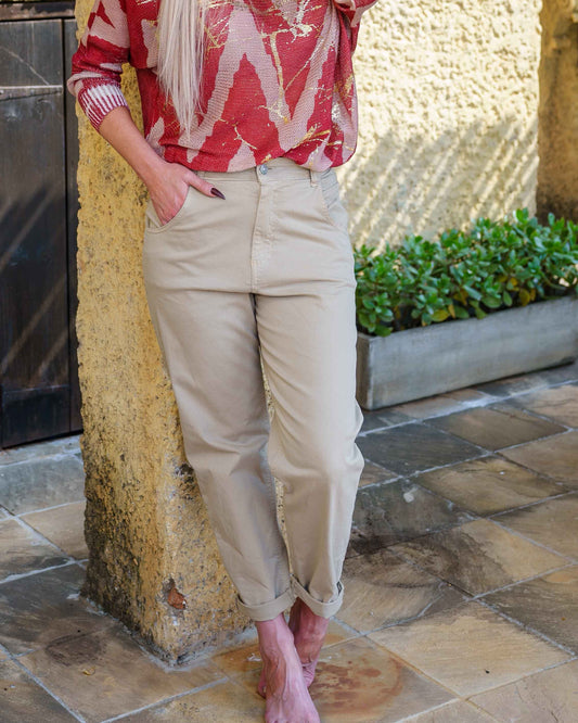 Bare Necessity Drawstring Pants | Beige