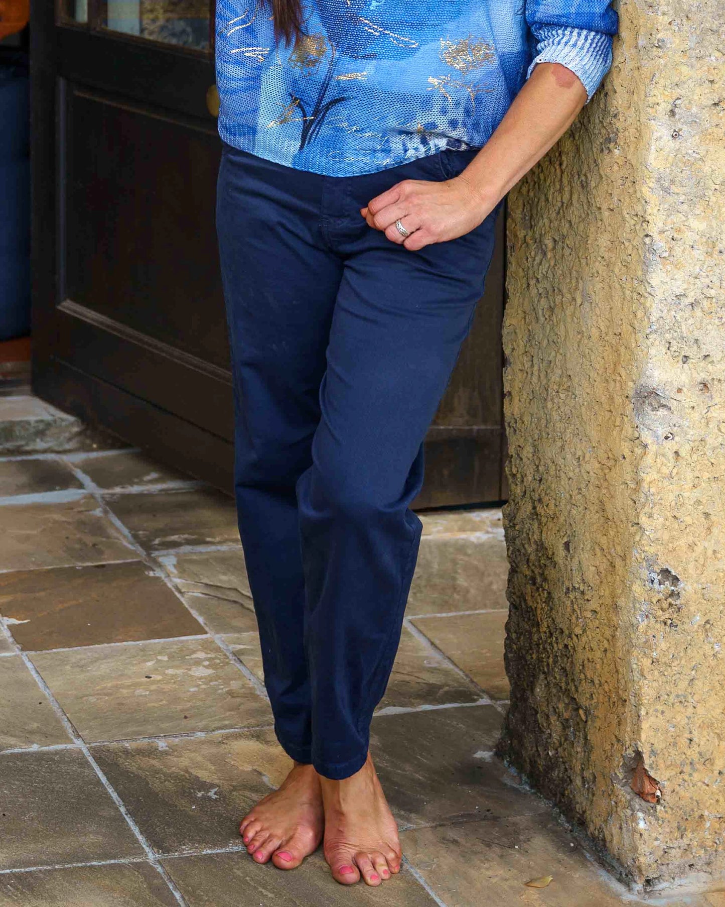 Bare Necessity Drawstring Pants | Navy