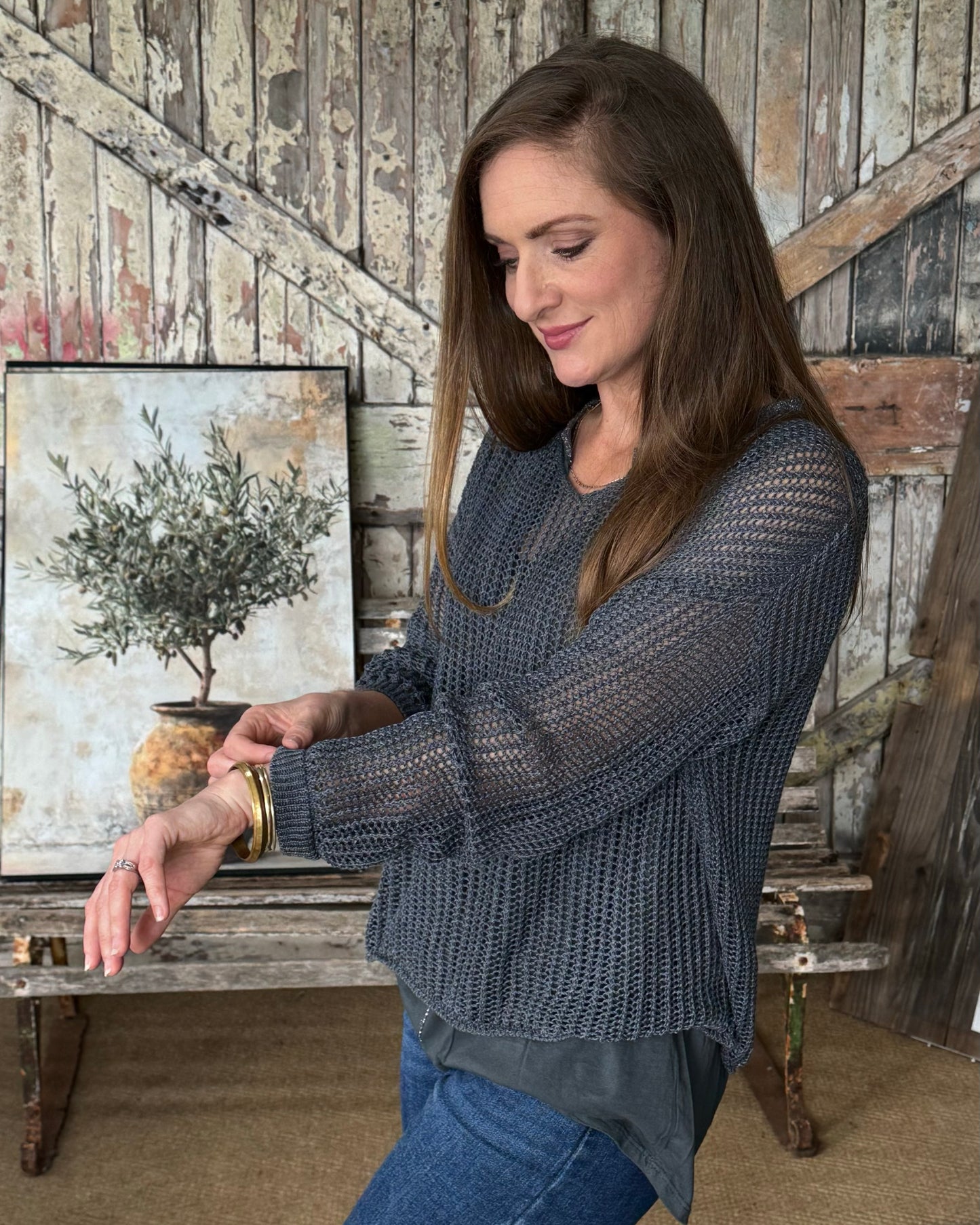 Barely There Knit | Dark Grey