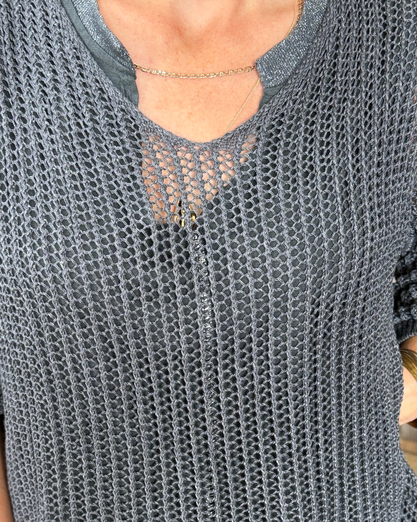 Barely There Knit | Dark Grey