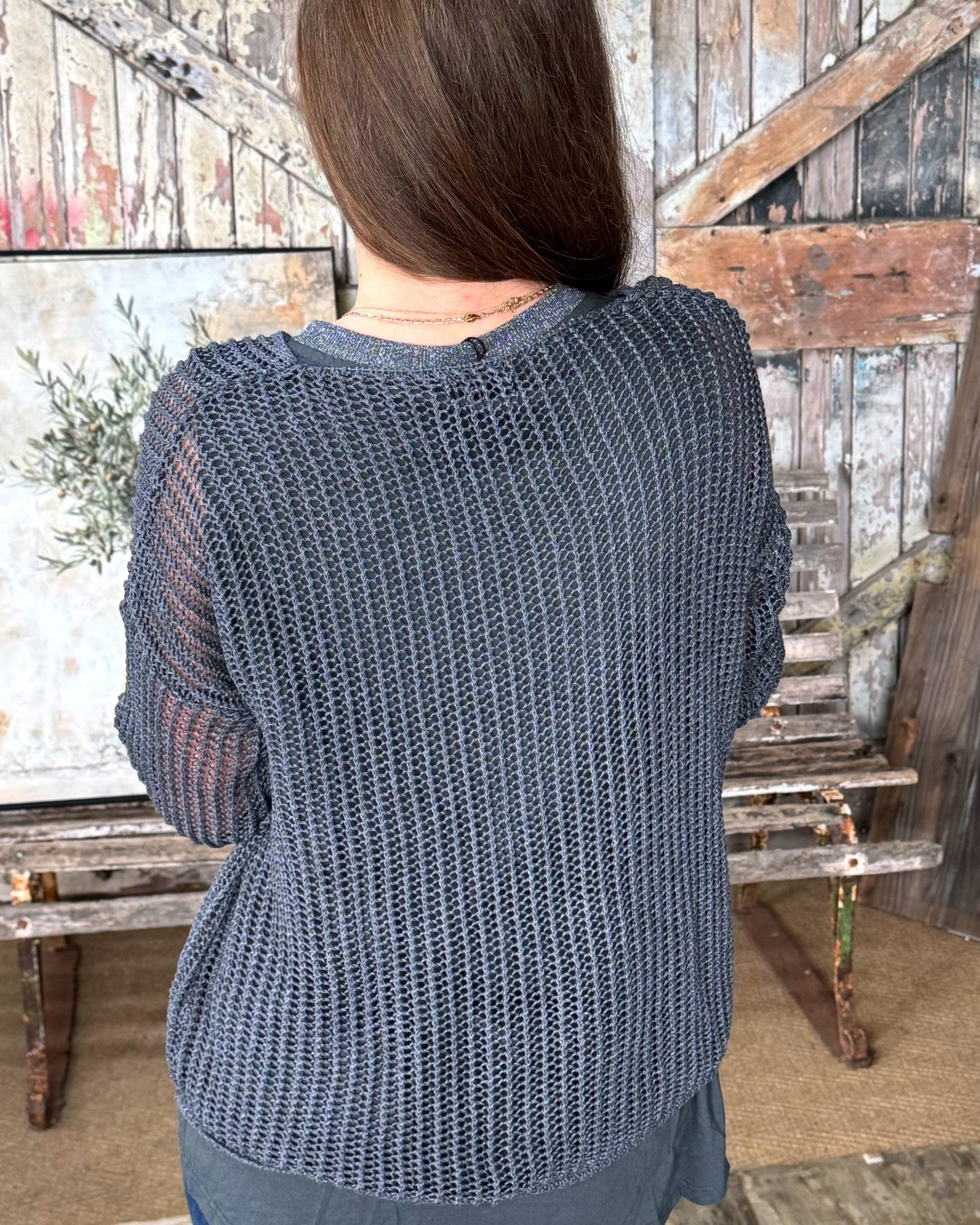 Barely There Knit | Dark Grey