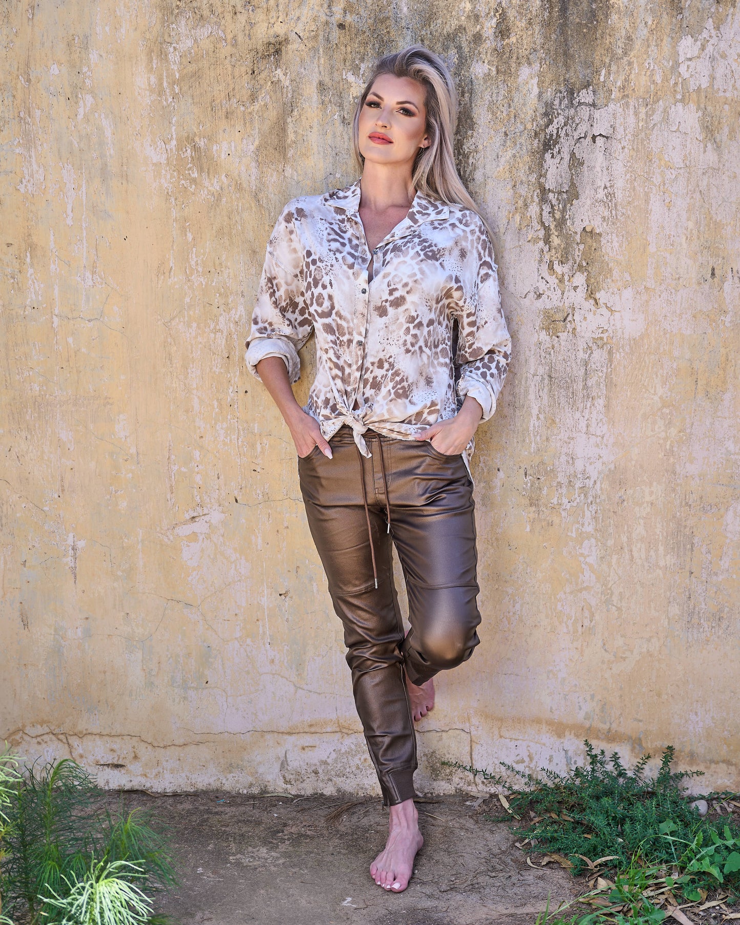 Basic Instinct Shirt | Camel