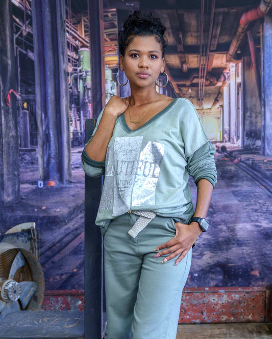 Beautiful Bliss Top | Olive