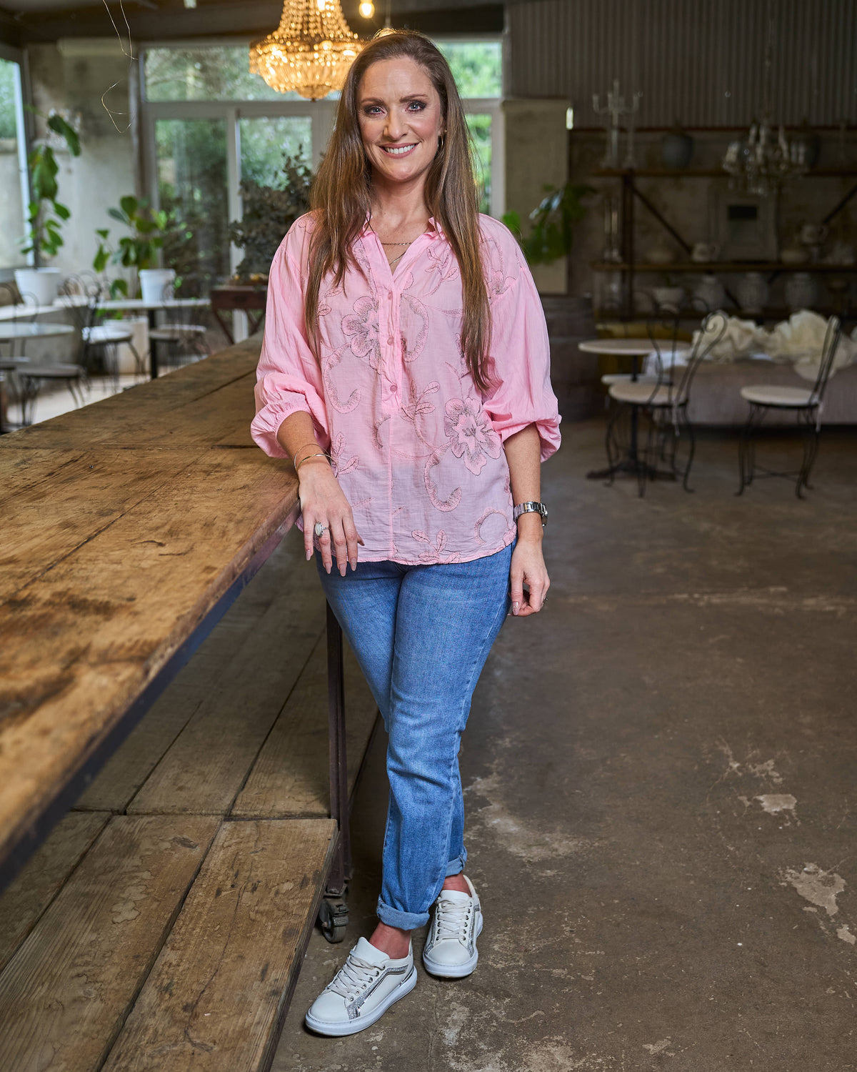 Blooming Grace Shirt | Pink