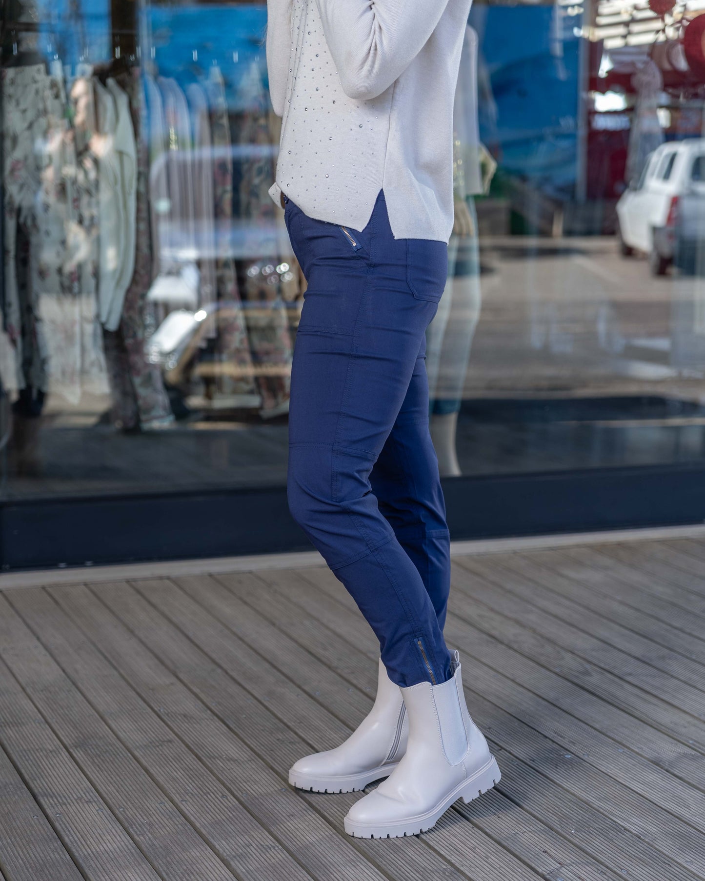 Bon Bon Cargo Pants | Navy