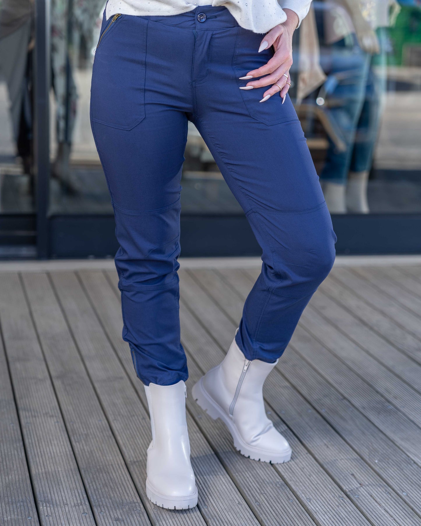 Bon Bon Cargo Pants | Navy